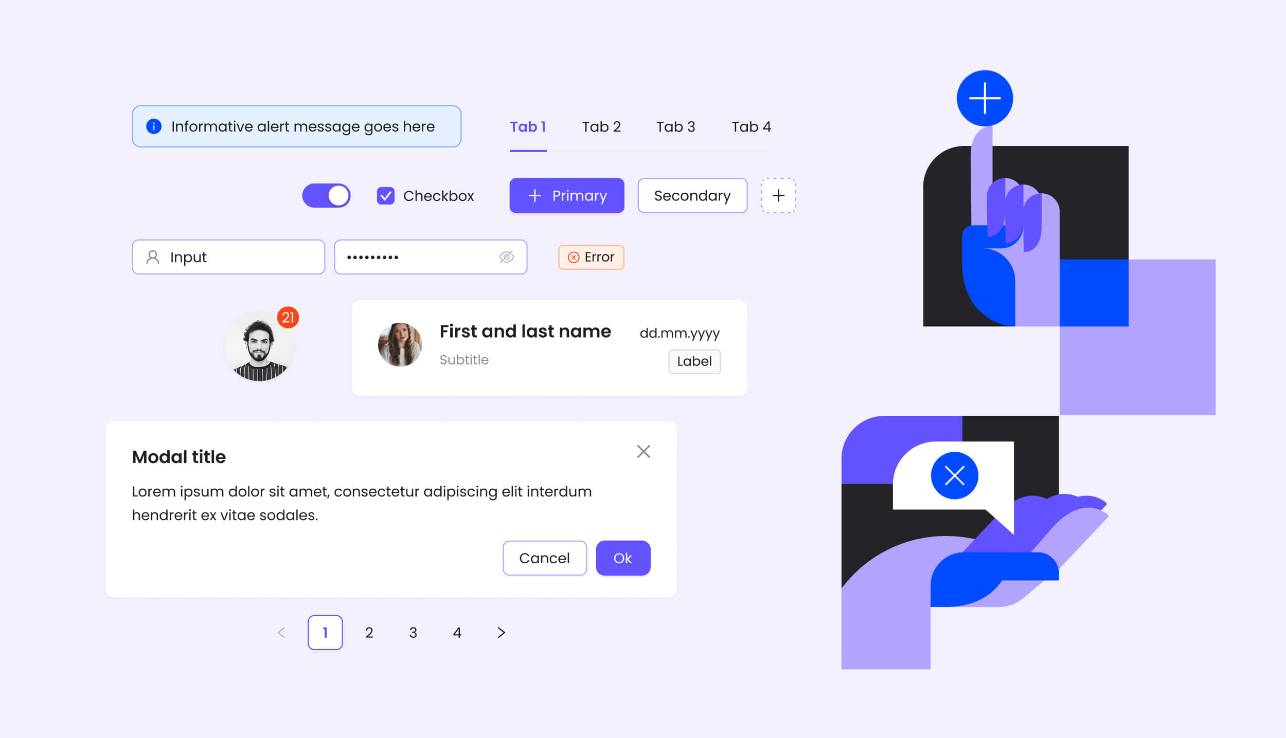 Soniq IQ design system component library built on AntDesign